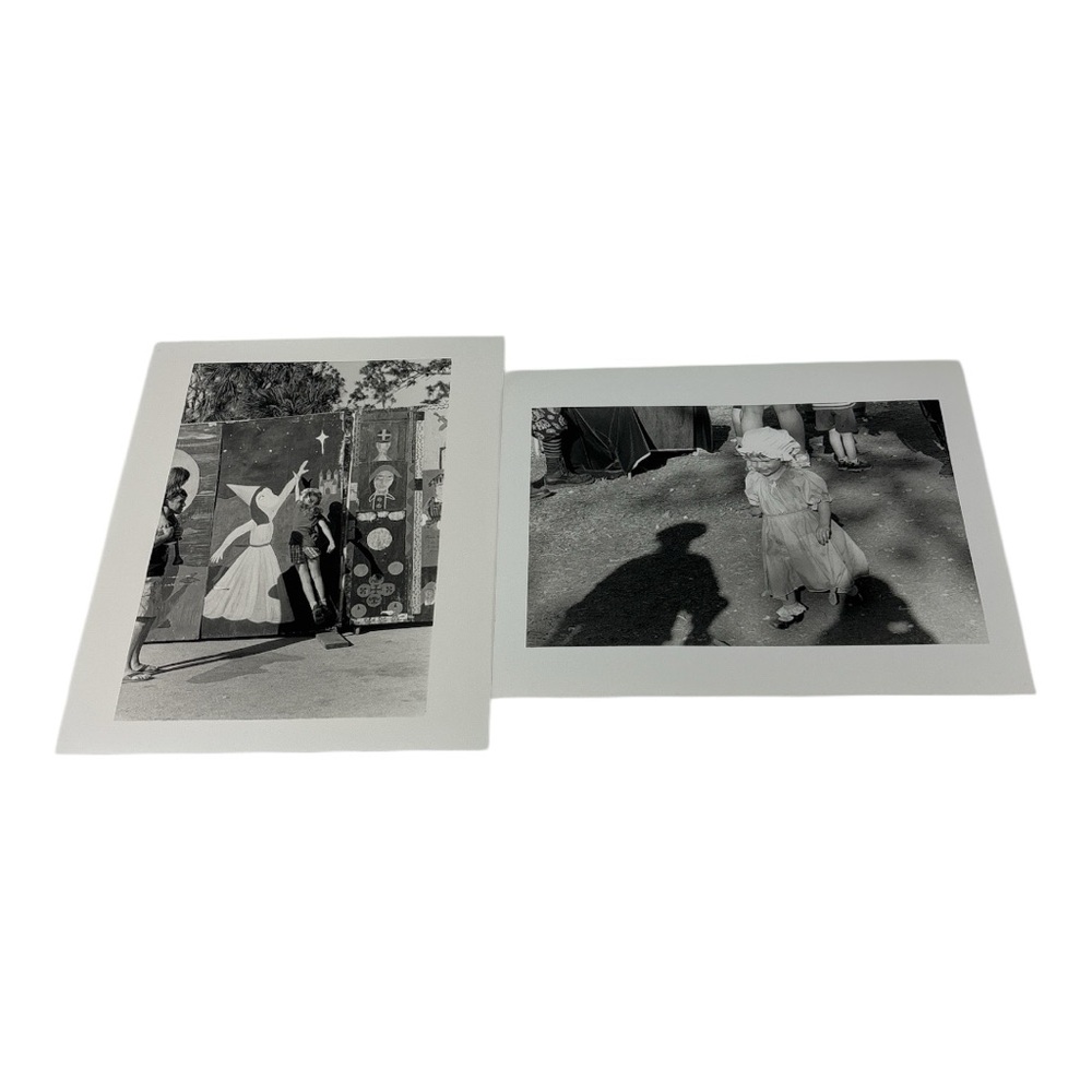 Black and White VTG renaissance fair Photography Prints Set of 2 9x11